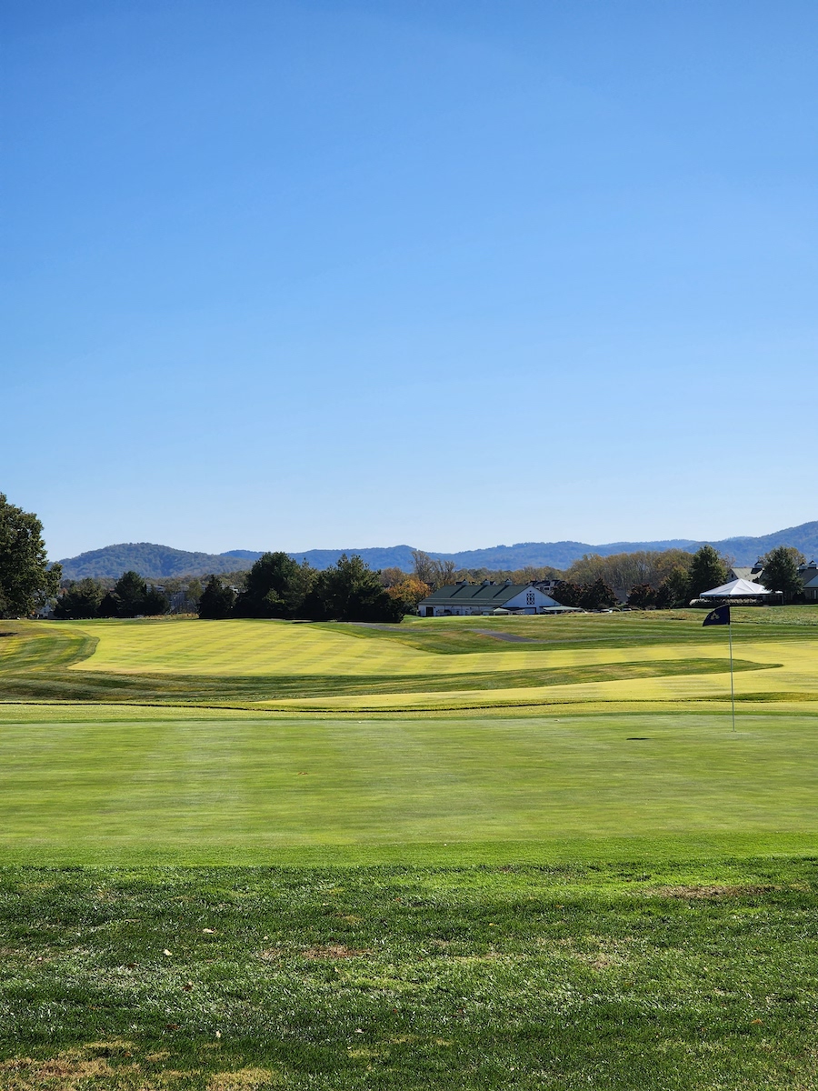 Championship golf course featuring a challenging layout in Crozet, VA