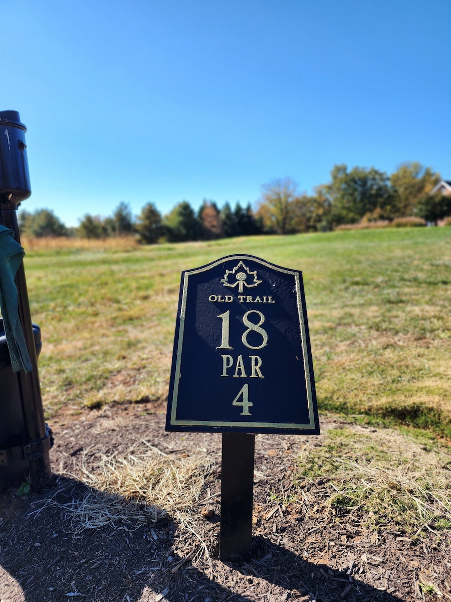 Challenging layout of a championship golf course in Crozet, VA, designed for competitive play